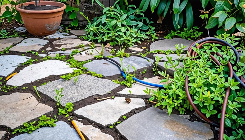 patio refresh weed removal