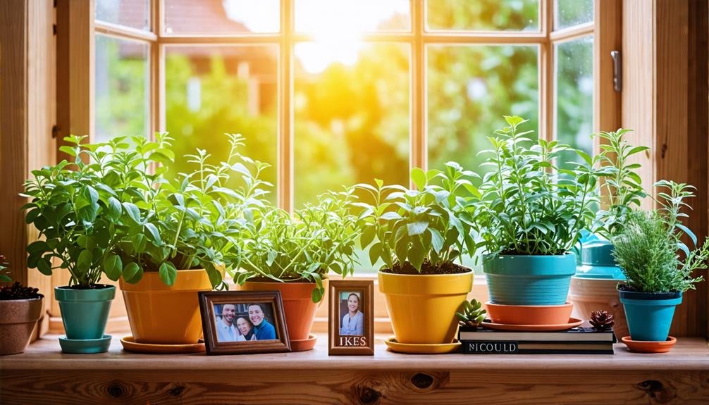 personalizing your window sills