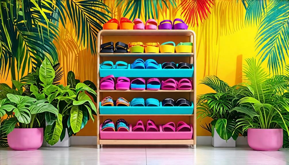 summer sandal storage solutions